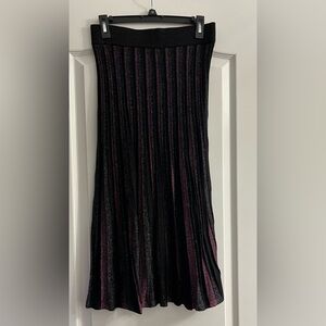 Nanette Lapore shimmer midi skirt